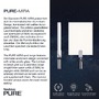 Stolní lampy pracovní - PN 4356-18 PURE MIRA LED stolní lampa černá, stmívatelná, na psací stůl 2700-5000K - PAUL NEUHAUS - foto 3