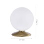 Stolní lampy dekorační - PN 4013-60 BUBBA LED stolní lampa, koule, na noční stolek 3000K - PAUL NEUHAUS - foto 3
