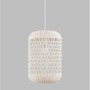 Válec - NV 9587162 Závěsné svítidlo AURORA bílý ratan bílý kabel E27 1x12W IP20 bez žárovky - NOVA LUCE - foto 3