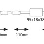 Dekorační - P 78885 MaxLED 500 LED Strip Smart Home Zigbee RGBW 5m 33W 60LEDs/m 3000K 80VA - PAULMANN - foto 3