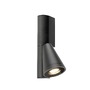 Nástěnná - LA 1008012 T-TUBE nástěnné světlo pro povrchovou montáž, GU10, jednoduché, IP44, max. 10 W, černé - BIG WHITE (SLV) - foto 3