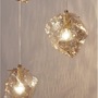 Vícečetná - NV 9009254 Závěsné svítidlo ODELLE mosazný zlatý kov a jantarové sklo E14 3x5W 230V IP20 bez žárovky - NOVA LUCE - foto 3