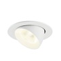 Kruhová - LA 1009749 NUMINOS® GIMBLE L Stropní vestavné svítidlo, 4000 K, 20°, IP20, kulaté, bílé - BIG WHITE (SLV) - foto 3