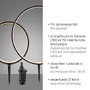 Zápichy - LD 1951X-SET LED venkovní svítidlo se zápichem do zahrady kruhová forma s časovačem IP65 krytí proti vodě 3000K - JUST LIGHT - foto 3