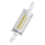 R7s - RED G13575 OSRAM SLIM LINE 78mm čirá 230V R7S LED EQ60 300° 2700K - DESIGN RENDL - foto 3