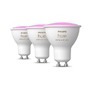 SmartHome Paul Neuhaus - PH 8719514342767 Hue Bluetooth LED White and Color Ambiance set 3ks žárovek Philips 8719514342767 GU10 4,3W 350lm 2000-6500K RGB stmívatelné - PHILIPS (929001953115) - foto 3
