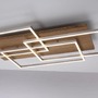 Hranatá - PN 8330-79 PALMA LED stropní svítidlo, dřevo, CCT, dálkový ovladač, do interiéru 2700-5000K - PAUL NEUHAUS - foto 3