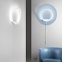 Dekorativní - FAN LED-LINGER-AP60-BCO Nástěnné svítidlo LED LINGER bílá 25 W 2750 lm CCT 60 x 15 cm - FANEUROPE - foto 3