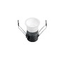 Kruhová - FAN INC-DOT-R5-BCO Zápustné svítidlo LED Dot, hliník, bílá, 5 W, 480 lm, CCT, 5,5 x 4 x 4 cm - FANEUROPE - foto 3