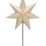 Interiérové dekorace - MAR 706053 Mathilda zlatá hvězda na stůl na baterie - Markslöjd - foto 3