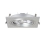 Hranatá - RED R12701 PASADENA G53 SQ I česaný hliník 12V G53 50W - RED - DESIGN RENDL - foto 3