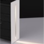 Zapuštěná - NV 9026120 Venkovní zapuštěné svítidlo do zdi AIZEN bílý hliník a čiré sklo LED 3W 3000K 600mA 100-240V 148st. IP54 - NOVA LUCE - foto 3