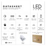 Koupelnová - NIM ZPB 32004LVX-05 Bílé LED zrcadlo 500x1000 se dvěma dotykovými senzory - NIMCO - foto 3