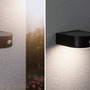 Nástěnná - P 94570 Solární LED venkovní nástěnné svítidlo solární Eileen pohybové čidlo IP44 3000K černá - PAULMANN - foto 3