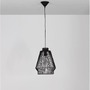 Dekorativní - NV 9586510 Závěsné svítidlo BREDO černý hliník černý kabel E27 1x12W 230V IP20 bez žárovky - NOVA LUCE - foto 3