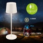 Stolní lampy dekorační - BRILO 7708016 Bota stolní lampa - 1,8W, 120lm, nabíjecí, LED, stmívatelné, dotykový vypínač, teplá bílá, bílá - BRILO - foto 3