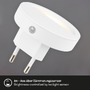 Svítilny - BRI 2186016 LED senzor světlo do zásuvky, 6,5 cm, 30lm, bílé - BRILONER - foto 3