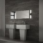 Koupelnová - BRI 2111-015 LED nástěnné svítidlo 32 cm 6,5W 700lm černá - BRILONER - foto 3
