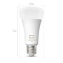 SmartHome Paul Neuhaus - PH 8719514288157 Hue Bluetooth LED White and Color Ambiance žárovka Philips 8719514288157 E27 A67 13,5W 1521lm 2000-6500K RGB stmívatelná - PHILIPS (929002471601) - foto 3