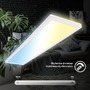 Hranatá - BRILO 7533016 Tava LED stropní svítidlo 98cm, stmívatelné, dálkový ovladač, bílé - BRILO - foto 3