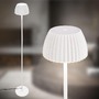 Stojací lampy - BRI 1625016 Loca stojanová lampa - 8W, 800lm, LED, dotykový vypínač, stmívatelná, teplá bílá, starobílá - BRILONER - foto 3