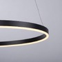 Kruhová - LD 15394-13 RITUS LED závěsné svítidlo antracit, kruhové, pr.60cm, stmívatelné, Switchmo, teplá bílá krokově stmívatelné 3000K - LEUCHTEN DIREKT / JUST LIGHT - foto 3