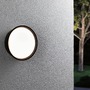 Nástěnná - P 94696 LED venkovní nástěnné svítidlo Platomo IP44 kruhové 180mm 3000K 14,5W 230V černá umělá hmota - PAULMANN - foto 3