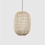 Koule - NV 9586766 Závěsné svítidlo MELODY přírodní ratan černý kabel E27 1x12W IP20 bez žárovky - NOVA LUCE - foto 3