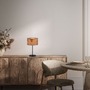 Stolní lampy dekorační - BRI 7853014 Mata stolní lampa, dekor s lístky, kávová barva - BRILONER - foto 3
