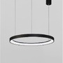 Kruhová - NV 9853684 Závěsné svítidlo PERTINO černý hliník a akryl LED 48W 230V 3000K IP20 stmívatelné - NOVA LUCE - foto 3