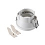Kruhová - LA 1007450 NEW TRIA® 75 kroužek pro vestavbu do stropu, prohloubený, nástavec, D: 8,2 H: 4,9 cm, IP 20, bílá - BIG WHITE (SLV) - foto 3