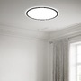 Kruhová - BRILO 3428-015 Ultraploché svítidlo LED panel, pr.48 cm, LED, 30 W, 3500 lm, černá - BRILO - foto 3
