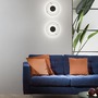 Dekorativní - FAN LED-MORSE-AP-AL Nástěnné LED svítidlo Morse (alabastr, sklo) 8 W, 800 lm, CCT 2700 / 3500 / 4000 K, 30 x 5,7 cm - FANEUROPE - foto 3