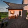 Dekorační - LD 86148-15 Solární sluneční plachta šedá LED 0,22W 3000K IP44 - LEUCHTEN DIREKT / JUST LIGHT - foto 3