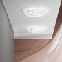 Dekorativní - FAN I-CAYMAN-R60 Stropní LED svítidlo Cayman (oválné), bílé, 40 W, 5800 lm, CCT, 48 x 60 x 6 cm - FANEUROPE - foto 3