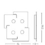Downlight - ILUX 215778 TOTEM PL4 - IDEALLUX - foto 3