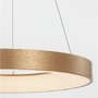 Kruhová - NV 9453454 Závěsné svítidlo RANDO THIN kartáčovaný zlatý hliník a akryl LED 50W 230V 3000K IP20 stmívatelné - NOVA LUCE - foto 3