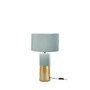 Stolní lampy dekorační - FAN I-TATAKA-L-BO Stolní lampa LUME TATAKA zelená PAVONE/zlatá, 1xE27, 33 x 33 x 55 cm - FANEUROPE - foto 3