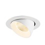 Kruhová - LA 1009874 NUMINOS® GIMBLE XL Stropní vestavné svítidlo, 2700 K, 20°, bílá - BIG WHITE (SLV) - foto 3