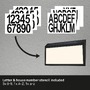 Nástěnná - BRILO 3797015 LED solární svítidlo domovní číslo, soumrakový senzor, ochrana proti stříkající vodě - BRILO - foto 3
