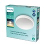Kruhová - PH 8718699758783 LED Koupelnové stropní přisazené svítidlo Philips DORIS CL257 8718699758783 6W 600lm 2700K IP44 22cm bílé - PHILIPS (929002367301) - foto 3