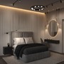 Vícečetná - M MOD070PL-L63B3K Závěsné svítidlo Fad 3000K 36W teplá bílá 2900lm černý kov designové - MAYTONI - foto 3