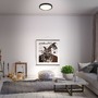 Kruhová - BRILO 3704015 CCT LED přisazené svítidlo pr. 38 cm, 22 W, 2900 lm, černá (starý kód: BRILO 3704-015) - BRILO - foto 3