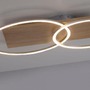 Kruhová - PN 8329-79 PALMA LED stropní svítidlo, dřevo, CCT, dálkový ovladač, do interiéru 2700-5000K - PAUL NEUHAUS - foto 3