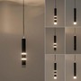 Vícečetná - PN 2213-18 PURE-VEGA LED závěsné svítidlo 3-ramenné, černá, teplá bílá 3000K - PAUL NEUHAUS - foto 3
