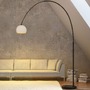 Stojací lampy - RED R11762 IRIDIS oblouková stojanová základna černá 230V E27 23W - RED - DESIGN RENDL - foto 3