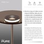 Stojací lampy - PN 594-97 LED stojací svítidlo Pure Moon dotykový stmívač 2700K bronz / tmavý amber - PAUL NEUHAUS - foto 3