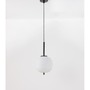 Koule - NV 9624074 Závěsné svítidlo LATO černý kov a opálové sklo E14 1x5W 230V IP20 bez žárovky - NOVA LUCE - foto 3