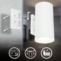 Nepřímé osvětlení - BRI 3942016 Isy nástěnné svítidlo - 2W, 200lm, nabíjecí, LED, dotykový vypínač, stmívatelné, bílé - BRILONER - foto 3