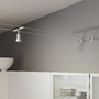 Lanka a příslušenství - P 94601 CorDuo lankový systém montážní set držák na zeď bílá mat - PAULMANN - foto 3